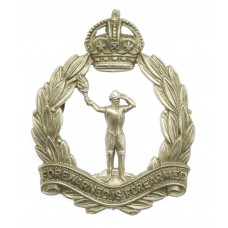 Royal Observer Corps Cap Badge - King's Crown