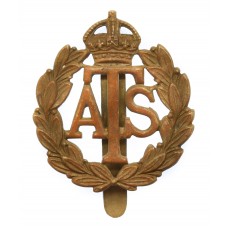 Auxiliary Territorial Service (A.T.S.) Cap Badge - King's Crown