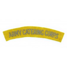 Army Catering Corps (ARMY CATERING CORPS) Cloth Shoulder Title