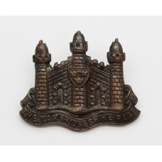 Cambridgeshire Regiment Officer's Service Dress Cap Badge