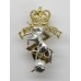 Royal Australian Electrical & Mechanical Engineers (R.A.E.M.E.) Anodised (Staybrite) Cap Badge - Queen's Crown