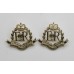 Pair of Royal Military Police (R.M.P) Anodised (Staybrite) Collar Badges