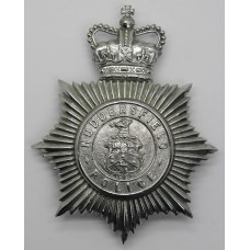 Huddersfield Police Helmet Plate - Queen's Crown