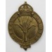 Welsh Guards Valise Badge - King's Crown