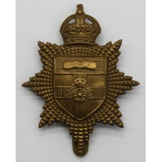 University of London O.T.C. Cap Badge - King's Crown