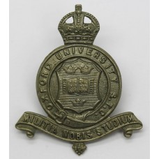 Oxford University S.T.C. Cap Badge - King's Crown