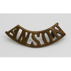 WWI Anson Battlion Royal Naval Division (ANSON) Shoulder Title