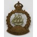 WWI Drake Battlion Royal Naval Division Cap Badge