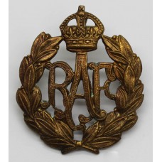 Royal Air Force (R.A.F.) Cap Badge - King's Crown