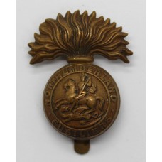 Northumberland Fusiliers Brass Cap Badge