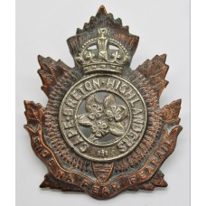 Canadian Cape Breton Highlanders Cap Badge - King's Crown