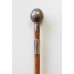 East Surrey Regiment 1934 Hallmarked Silver Top Swagger Stick