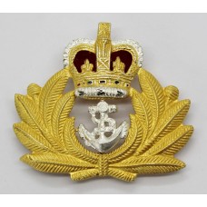 Royal Navy Officer's Beret Badge - Queen's Crown