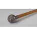 The Kings Regiment 1961 Hallmarked Silver Top Swagger Stick