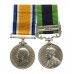 WW1 British War Medal & 1908 India General Service Medal (Clasp - North West Frontier 1930-31) - Rfmn. Dhanbahadur Gurung, 1/1st Gurkha Rifles