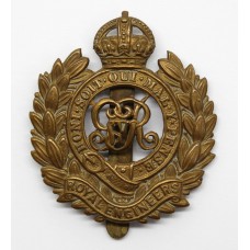 George V Royal Engineers Cap Badge