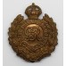 George V Royal Engineers WWI Economy Cap Badge (Non Voided Centre)