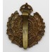 George V Royal Engineers WWI Economy Cap Badge (Non Voided Centre)