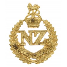 New Zealand Army Pay Corps Cap Badge - King's Crown