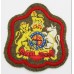 British Army RSM's Cloth Arm Badge - King's Crown