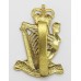 Royal Irish Rangers Bi-metal Cap Badge - Queen's Crown