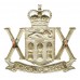 Canadian 20th Saskatchewan Dragoons Cap Badge - Queen's Crown