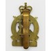 Kent & County of London Yeomanry (Sharpshooters) Bi-metal Cap Badge - Queen's Crown