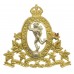 Royal Canadian Corps of Signals Cap Badge - King's Crown