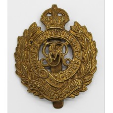 George V Royal Engineers Cap Badge