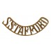 South Staffordshire Regiment (S.STAFFORD) Shoulder Title