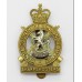 Kent & County of London Yeomanry (Sharpshooters) Bi-Metal Cap Badge - Queen's Crown