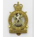 Kent & County of London Yeomanry (Sharpshooters) Bi-Metal Cap Badge - Queen's Crown