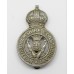 Nottinghamshire Constabulary Cap Badge - King's Crown (Peacocks C.O.A. Centre)