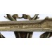 WW1 Seaforth Highlanders 1915 Hallmarked Silver Rifle Sweetheart Brooch