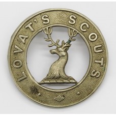 Lovat Scouts (Yeomanry) Cap Badge