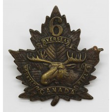 Canadian 5th Mounted Rifles (Amherst, Nova Scotia) C.E.F. WWI Cap Badge