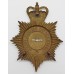 Northampton Borough Police Night Helmet Plate - Queen's Crown