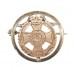 7th/8th Bn. (Leeds Rifles) P.W.O. West Yorkshire Regiment Gold on Silver Sweetheart Brooch 