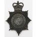 Gwynedd Constabulary Night Helmet Plate - Queen's Crown 