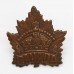 Canadian Canada WWI General Service Cap Badge (Birks 1915)