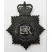 Metropolitan Police Night Helmet Plate - Queen's Crown