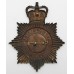 Metropolitan Police Night Helmet Plate - Queen's Crown