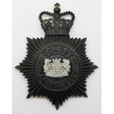 Dorset Constabulary Night Helmet Plate - Queen's Crown