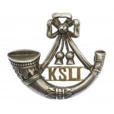 King's Shropshire Light Infantry (K.S.L.I.) Officer's Dress Cap Badge