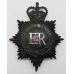 Hertfordshire Constabulary Night Helmet Plate - Queen's Crown