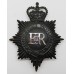 Hertfordshire Constabulary Night Helmet Plate - Queen's Crown