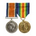 WW1 British War & Victory Medal Pair - Cpl. W. Scott, West Yorkshire Regiment