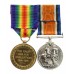 WW1 British War & Victory Medal Pair - Cpl. W. Scott, West Yorkshire Regiment