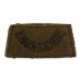Royal Warwickshire Regiment (R.WARWICKSHIRE) Cloth Slip ON Shoulder Title