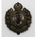 George V Royal Engineers Blackened Brass Cap Badge